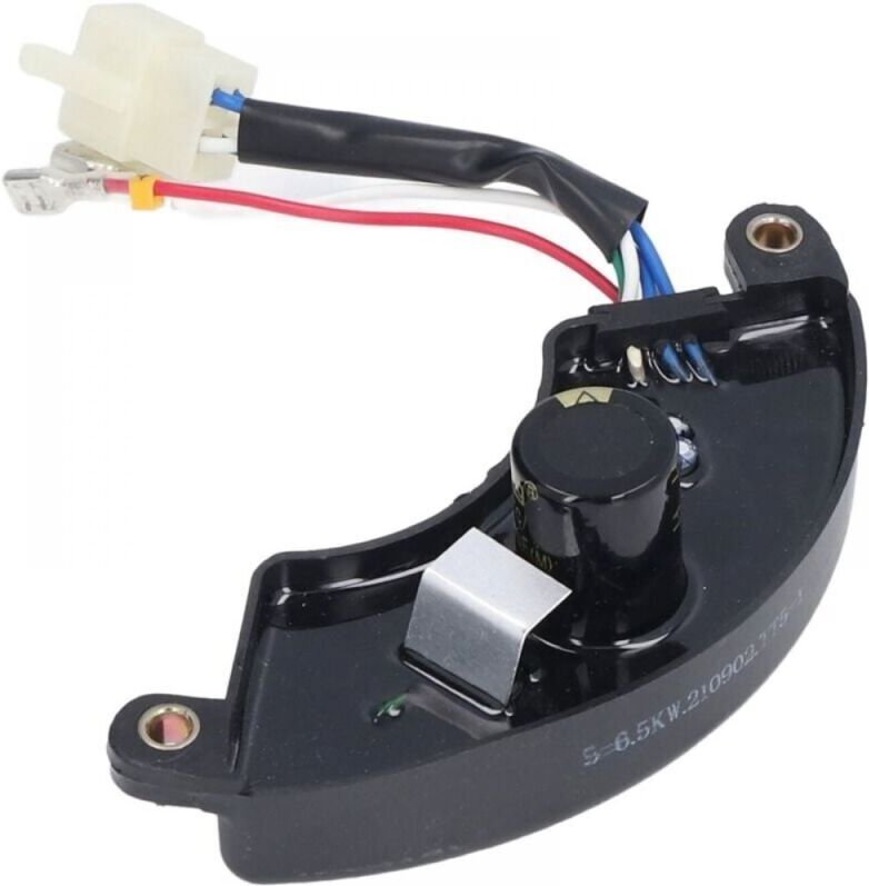 Vtizikl Régulateur de Tension de Générateur AVR Universel pour Générateur à Essence Monophasé 5-6.5KW, Régulateur de Ten...