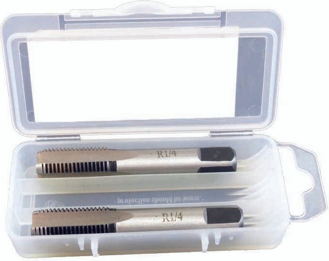 Satz von 2 Handhähnen für Gas bspt 1/4' - Idrhaus