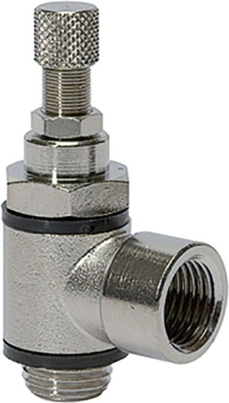 Drosselrückschlagventil, Abluftdrosselung (c), g 1/2 ig, g 1/2 - Riegler