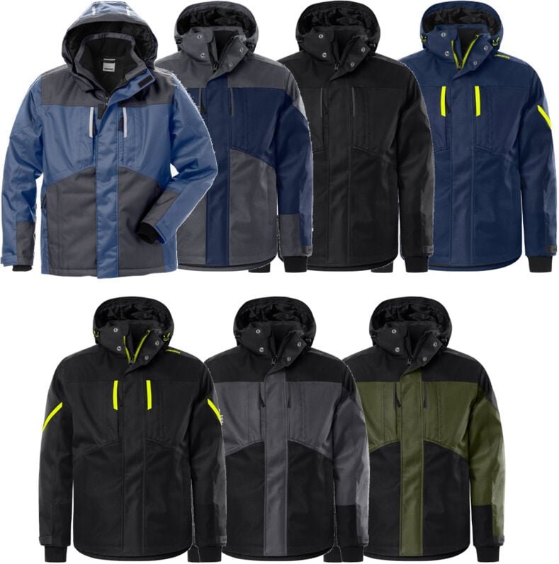 Fristads - Wasserdichte Arbeitsjacke Airtech 4058 gtc - m - Schwarze