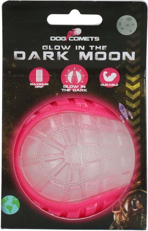 Hundekometen leuchten im dunkeln mond rosa m