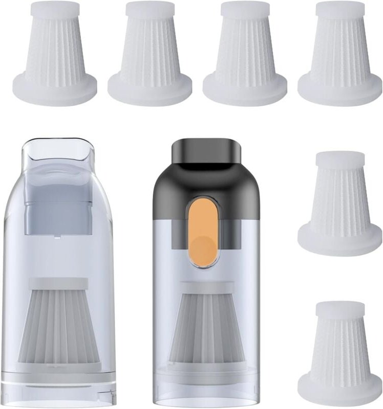 6er-Pack Ersatz-HEPA-Filter für Handstaubsauger - Dieser Ersatzfilter passt auf die meisten Staubbehälter mit einem Durc...