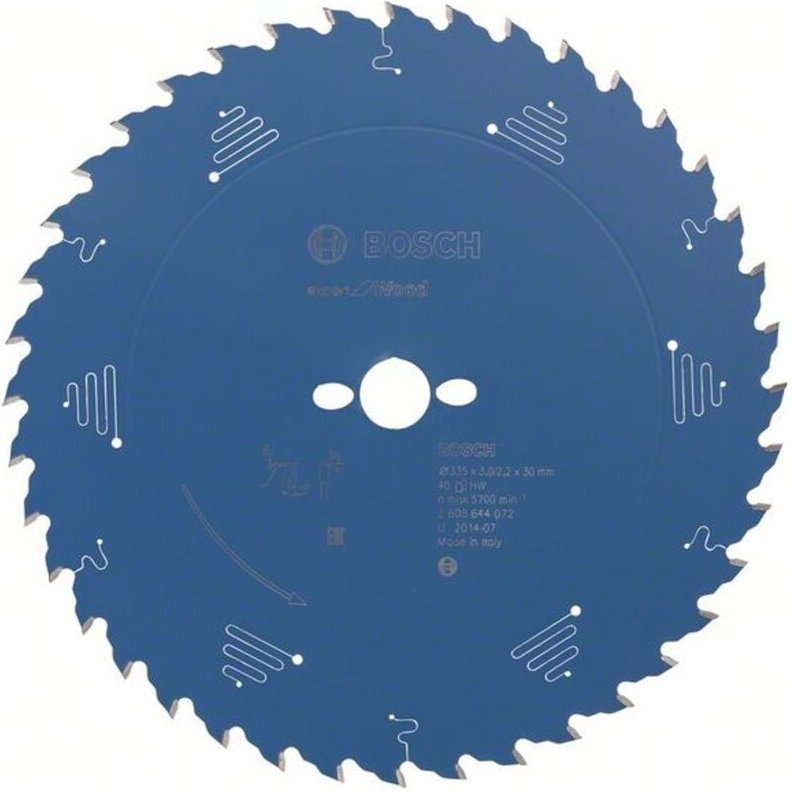 Bosch Kreissägeblatt Expert for Wood für Handkreissägen 335 x 30 x 3 mm 40 - 2608644072