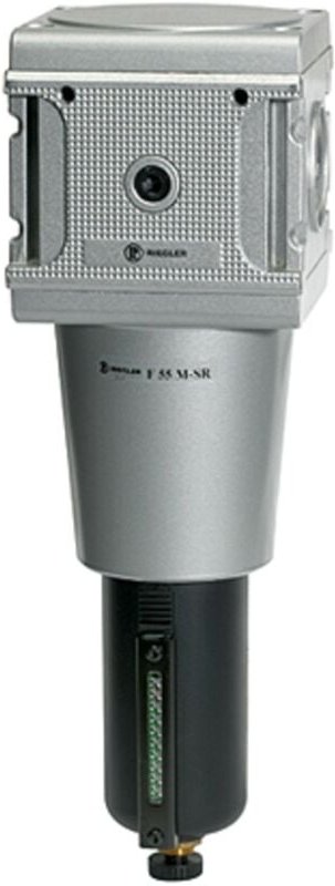 Filter »multifix«, Metallbeh. u. Sichtrohr, 40 µm, bg 5, g 1, ha - Riegler