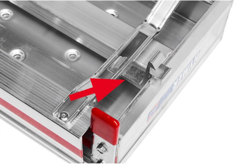 Hymer Feder für Teleskopsicherung für Aluminium Diele Telesteg