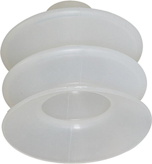 Balgsauger, rund 2,5 Falten, Material Silikon, »fg«, ø 20 mm - Riegler