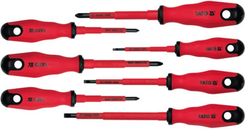 Thumbnail - 1000 V Isolierter Schraubendrehersatz, 7-Teilig - Yt-2828