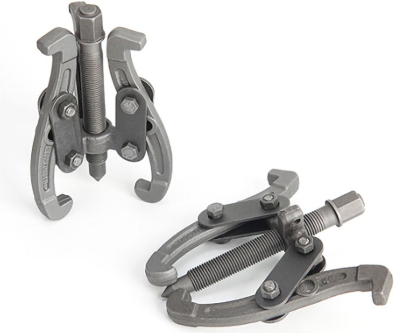 4-Zoll-Abzieher mit 3 Backen, aus hochkohlenstoffhaltigem Stahl, mit zweifacher Lochverstellung, multifunktionales Werkz...