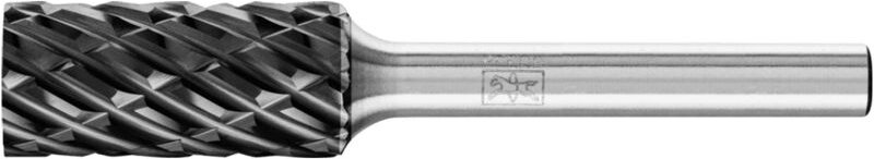 PFERD TOOLS Hartmetall Hochleistungsfrässtift STEEL Zylinder ZYA Ø 12x25 mm Schaft-Ø 6 mm HICOAT für Stahl
