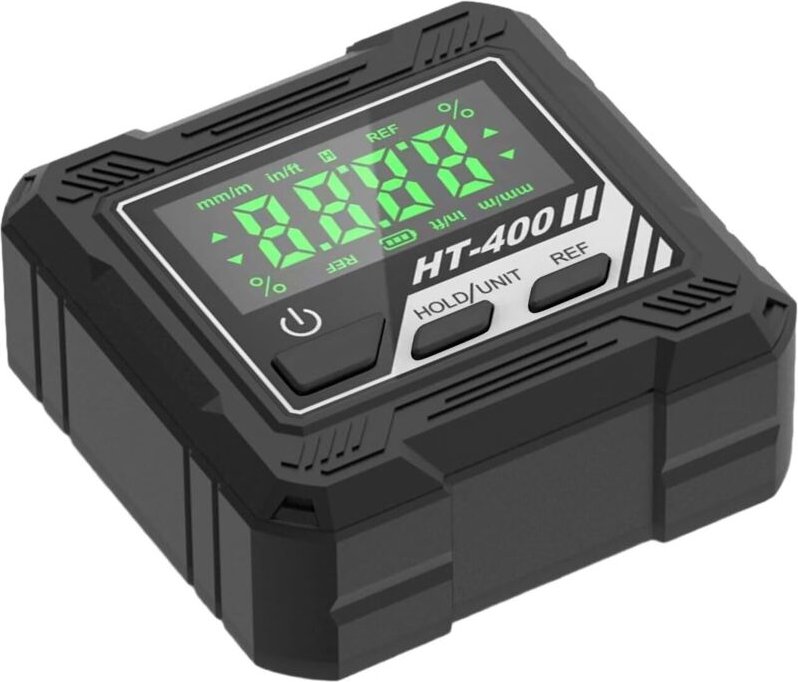 Digitaler Winkelmesser mit LED-Hintergrundbeleuchtung, zwei Betriebsmodi, automatisch drehbarer Bildschirm, Werkzeug zur...