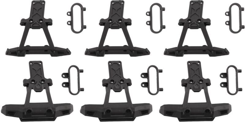 Tlily - 3X Front- und Heckstoßstange für hbx 16889 16889A 16890 16890A 1601 1602 SG1601 SG1602 rc Autoteile Zubehör