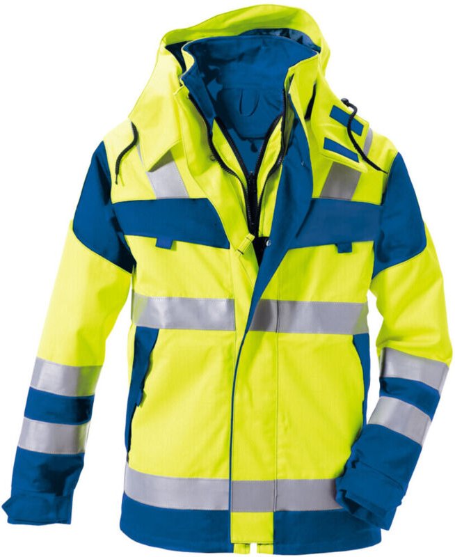 Rofa - Multinorm-Parker multi nine, gelb / kornblau, Konfektionsgröße 60/62