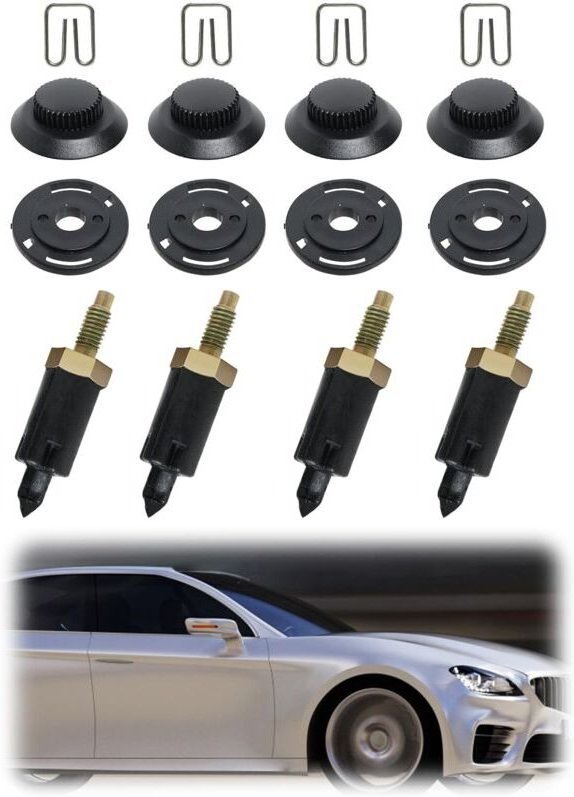 4-teiliger Motorabdeckungs-Befestigungssatz für 2.0 HDI Citroën Berlingo C4 C5 Xantia Xsara 206 306 307 406 607 806 Expe...