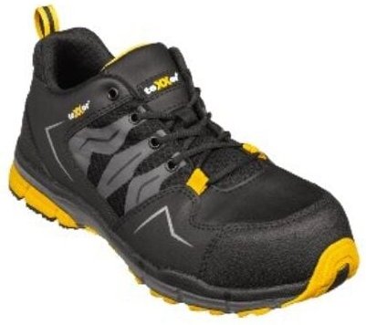 teXXor® 6118 Gr. 42 teXXor® S1P-Sicherheitshalbschuhe BREST schwarz/grau/gelb