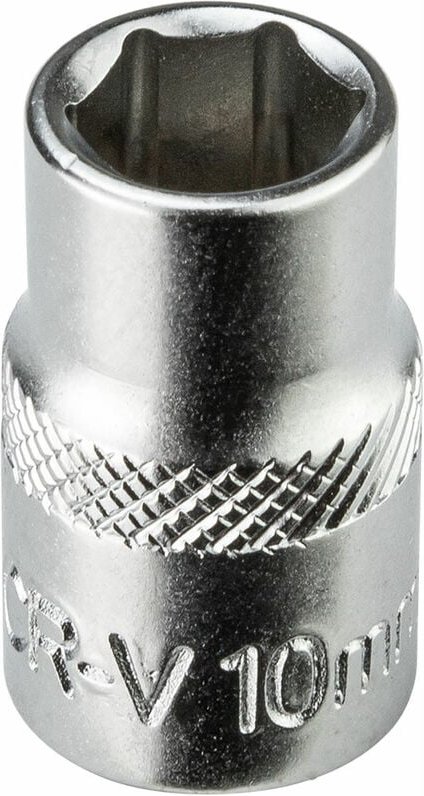 Stecknuss Sechskant 10mm 6 Kant 3/8' kurz (cr-v)
