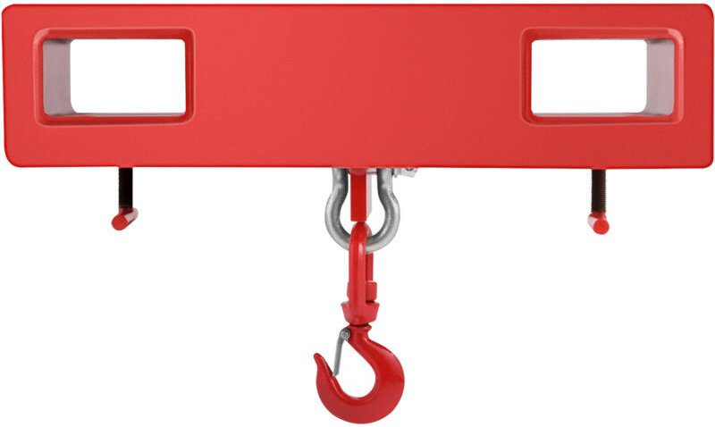 Mophorn - 2-Tonnen-Gabelstapler-Hebehaken, 4000 Pfund/2000 kg Tragkraft, Schwenkhaken-Gabelstapler-Hebevorrichtung für M...