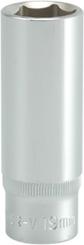 Langer Steckschlüssel 6-Kant Chrom 1/2'' 19mm - Yt-1232