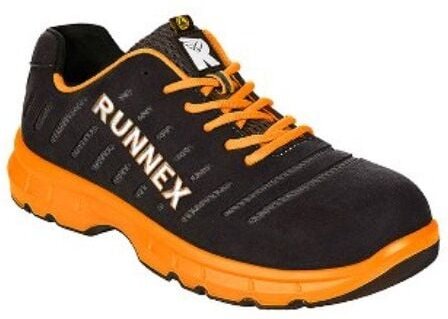 RUNNEX® 5175 Gr. 36 RUNNEX® S1P-ESD-Sicherheitshalbschuhe FlexStar schwarz/orang
