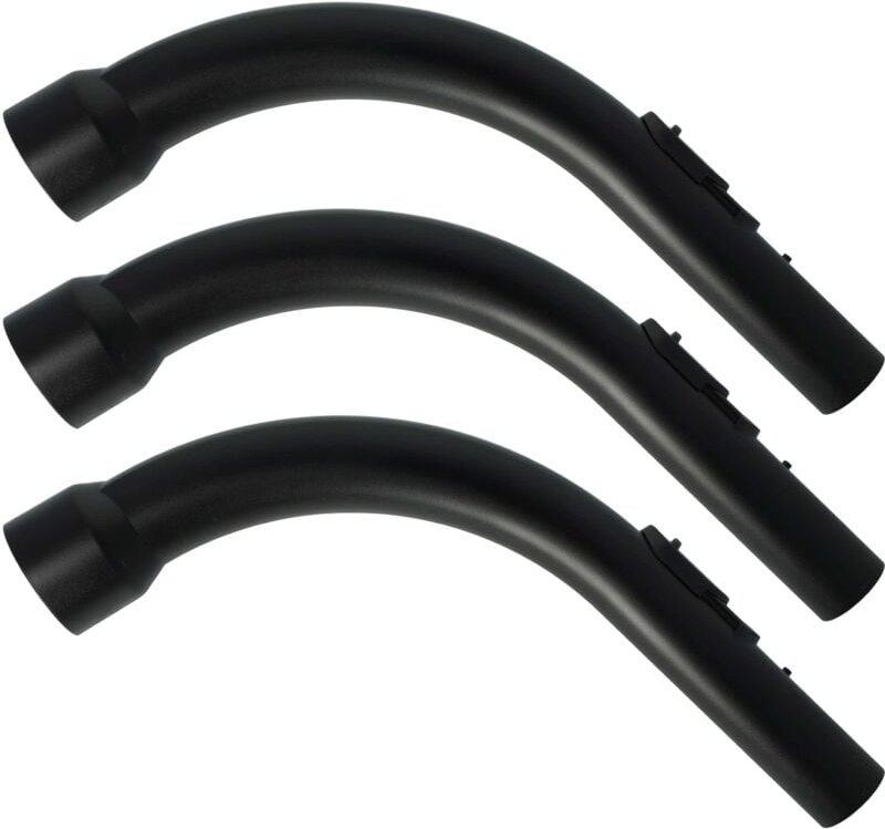 3x Griff kompatibel mit Miele S512, S512-1, S513, S514, S514-1 Staubsauger - Handgriff, Ersatzteil, 35 mm Anschluss, 34 ...
