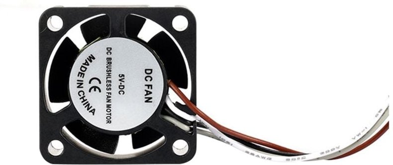 Für Hotend-Lüfter der X1-Serie, 2510, 5-V-Lüfter mit Doppelkugellager für Bambu 3D-Drucker