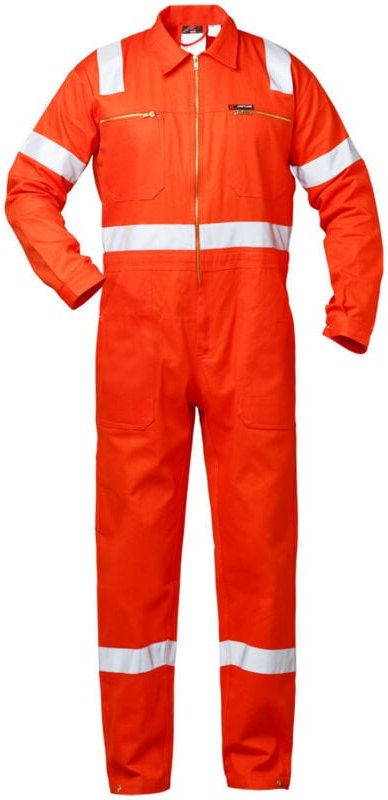 Gr .44 SUZUKA RALLYE-OVERALL MIT REFLEXSTREIFEN orange SUZUKA RALLYE OVERALL