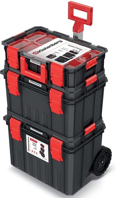 Kistenberg Werkzeugtrolley MODULAR SOLUTION SET Werkzeugkasten mit Organizer