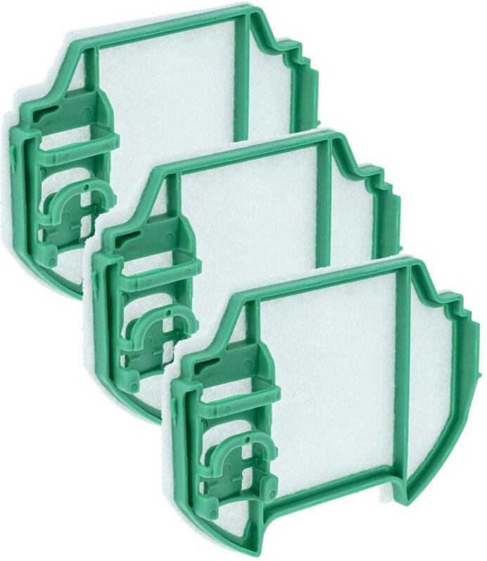 vhbw 3x Motorschutz-Filter Ersatz für Vorwerk MSF7 für Staubsauger