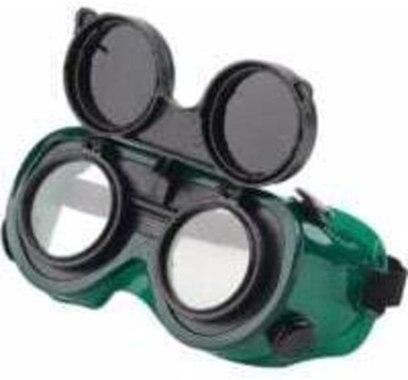 Faltbare Schweißerschutzbrille, 50-mm-Linsen-Schweißerschutzbrille, Schutzbrille zum Schweißen, Brennschneiden und Schne...