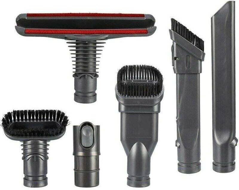 Set mit 6 flachen Fugenbürsten für Dyson Staubsauger DC32, DC33, DC19, DC19 T2 und DC20