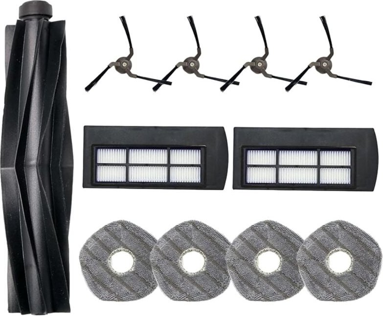 Für X9 Roboterstaubsauger Ersatzteile Hauptbürste Seitenbürsten