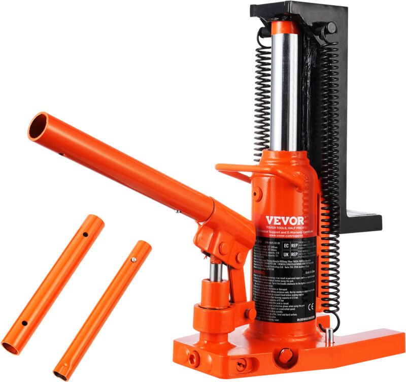 Hydraulischer Wagenheber, 2,5 t Auf-Zehen-Zehenheber, 5 t Auf-Zehen-Hubkapazität, Maschinenwagenheber, 20-135 mm Zehenhö...