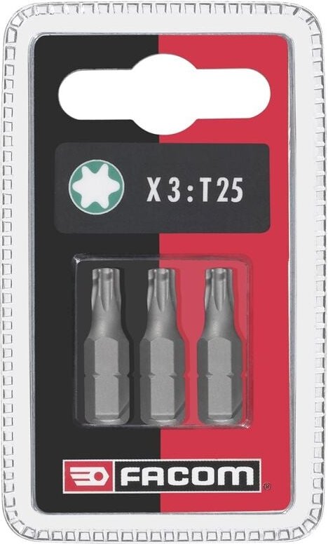 Facom EX120.J3 Bit Serie 1 - Torx T20 Set 3-tlg