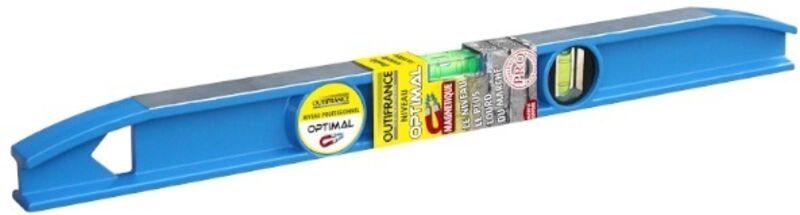 Optimale Aluminium-Wasserwaage Pro 800 mm OUTIFRANCE