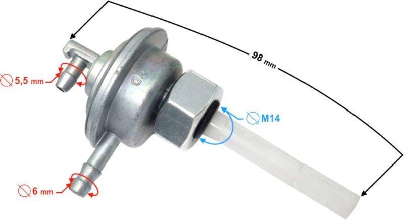 Tankhahn für Challenger 2 Roller
