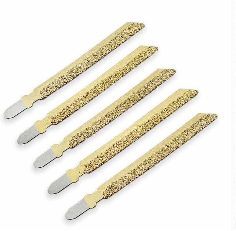 Hochwertige, professionelle 100-mm-Diamant-Stichsägeblätter für Granit, Marmor, Keramik, Ziegel und Kunststoff 5-teilige...