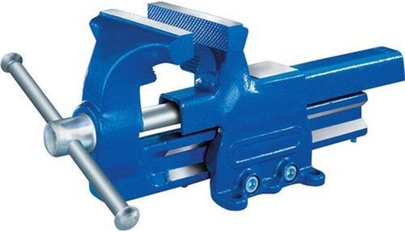 Parallelschraubstock Backenbreite 120 mm Spannweite 150 mm geschmiedet Spanntiefe 74 mm