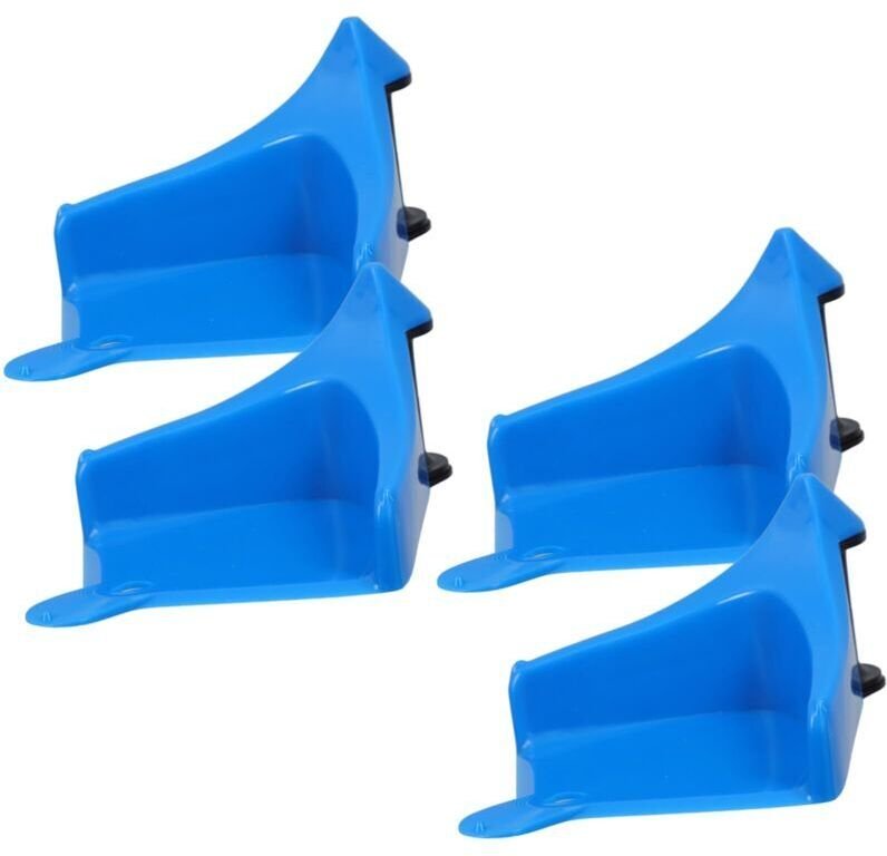 4-teiliges Set mit Führung für Autowaschschläuche, für effiziente Anwendung. Autoreinigung, Reifenschutz, verhindert Rei...