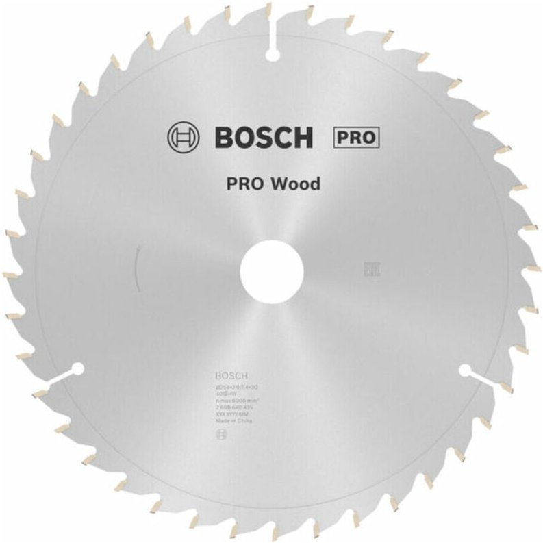 Kreissägeblatt Optiline Wood für Kapp- und Gehrungs., 254 x 30 x 2 mm 40 wz/n - Bosch
