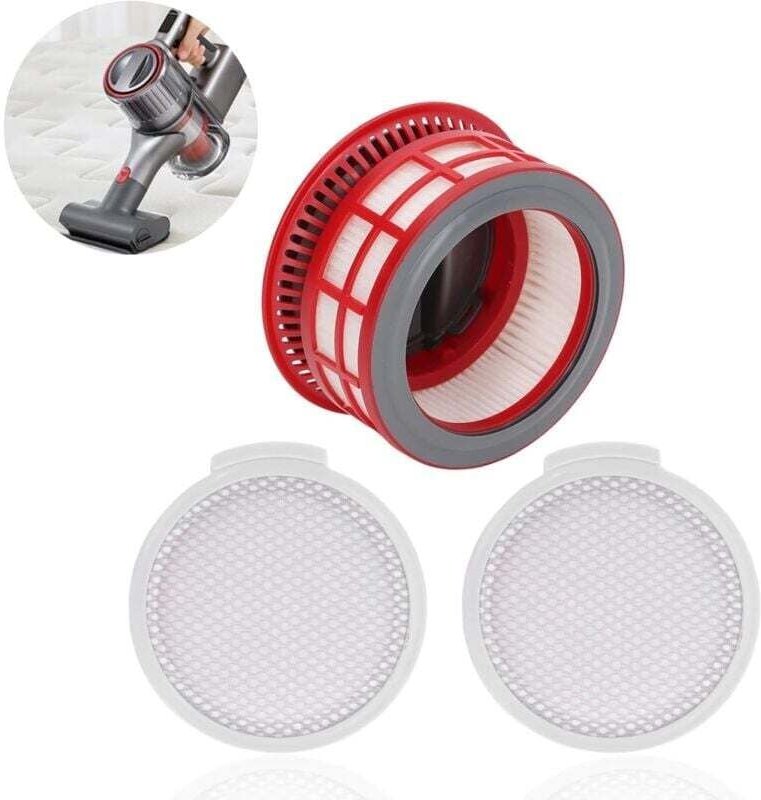 Vorderer Baumwollfilter und 1 hinterer HEPA-Filter für den kabellosen Staubsauger Roborock H7