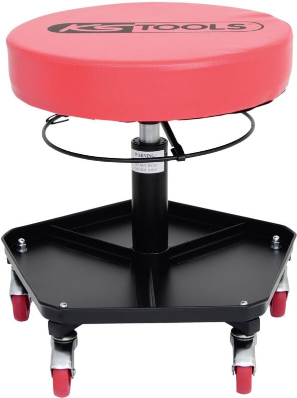 Ks Tools Fahrbarer und höhenverstellbarer Hocker