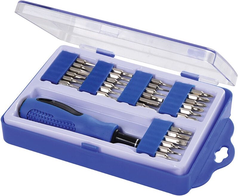 Präzisions-Schraubendrehereinsätze, 31-tlg. Satz 31-tlg.