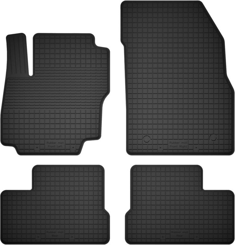 Gummi-Automatten, 4er-Set, Universalmodell: Nissan Leaf II Fließheck (2017-)