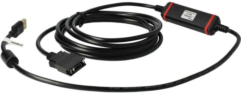 Vhbw - usb Programmierkabel kompatibel mit Omron cs, CPM2C, CQM1H, cj Funkgerät, schwarz