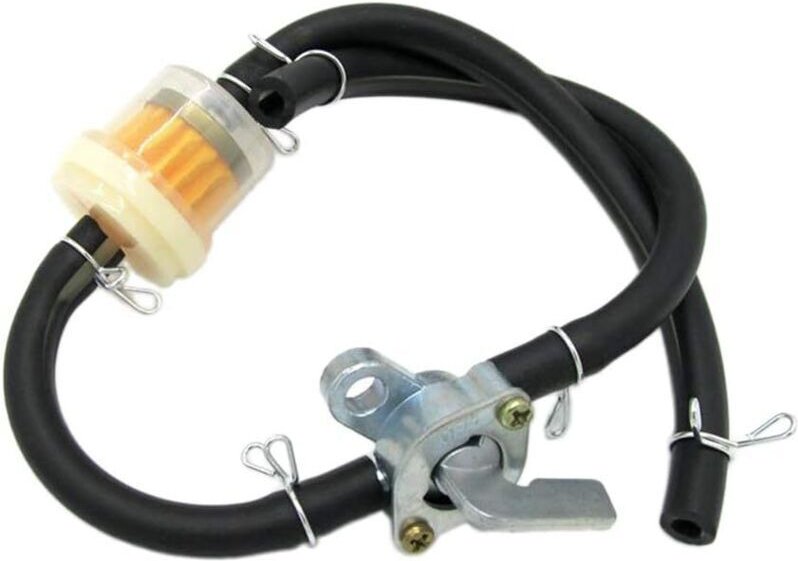 45 cm Kraftstoffleitung, Kraftstofffilter, Benzinhahn für Motorrad und Roller