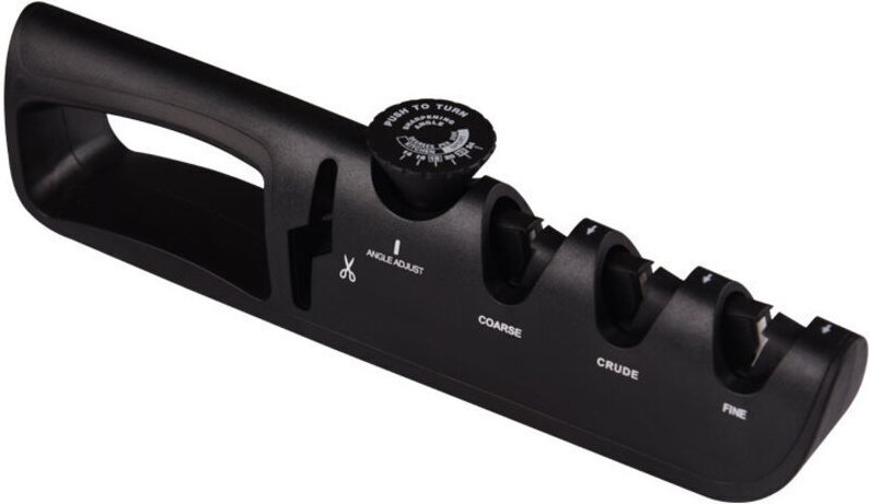 Professioneller 3-stufiger Messerschärfer, Winkelverstellbarer Schärfer, Multifunktionaler Handmesserschärfer, Küchenmes...