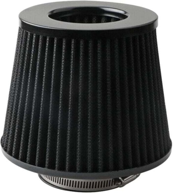 76-mm-Luftfilter, Pilzkopf, Auspuffansaugung, Universal-Autozubehör, Schwarz