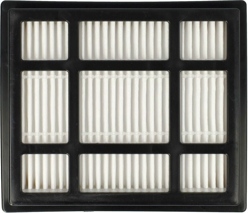 1x Staubsaugerfilter Ersatz für Nilfisk 78601000, 78601200 für Staubsauger - HEPA-Filter Schwarz Weiß - Vhbw