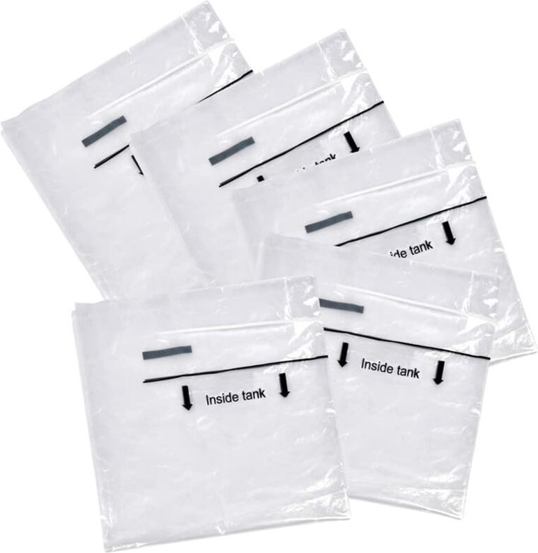 5 PE-Entsorgungsbeutel transparent 20 Liter (635425000) - Metabo