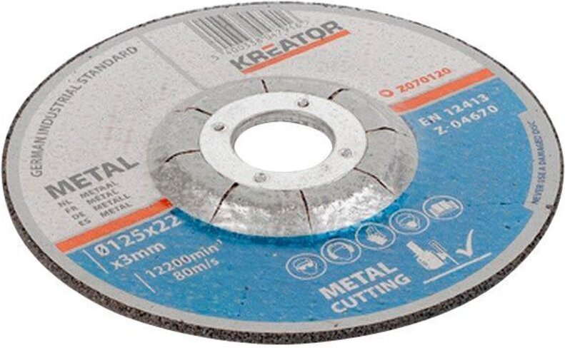 Trennscheibe - Bohrung 22,2 mm 1 Scheibe 115 mm 3,0 mm OUTIFRANCE