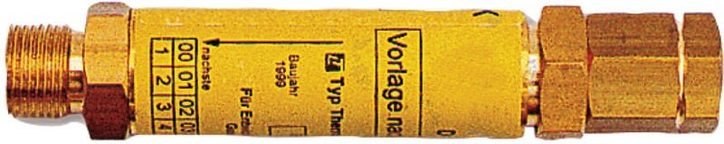 Schweißkraft Gebrauchsstellenvorlagen Sauerstoff, 1700035